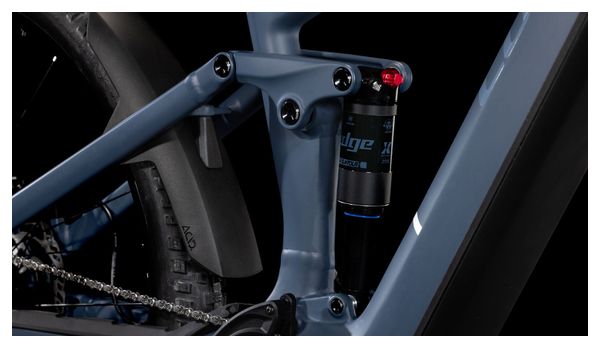 VTT Électrique Tout-Suspendu Cube Stereo Hybrid One44 Pro 800 Shimano Cues 11V 800 Wh 29'' Bleu Gris Ink 2025 – Image 9