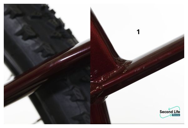 Vélo d'Exposition - VTT Électrique Semi-Rigide Sunn Flash S2 Microshift Mezzu 9V 27 5'' 500 Wh Bordeau 2022 – Image 4