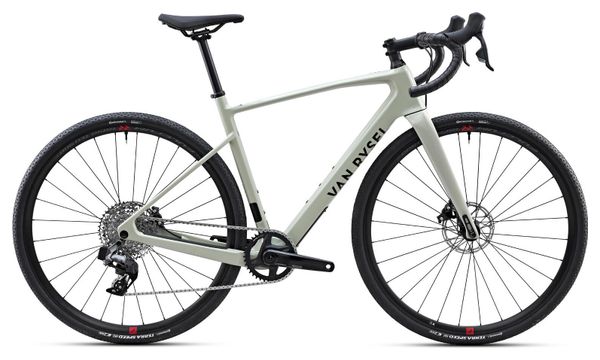 Vélo de Gravel Van Rysel GCR Sram Rival XPLR AXS 12V 700 mm Vert