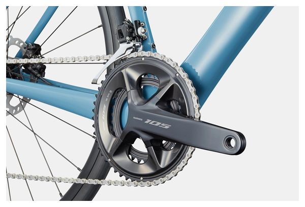 Vélo de Route Cannondale SuperSix Evo 4 Shimano 105 12V 700 mm Bleu Storm Cloud – Image 6