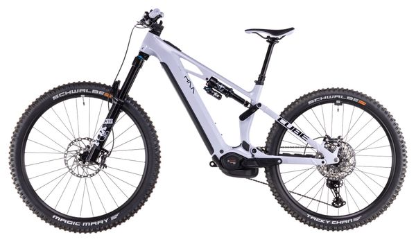 VTT Électrique Tout-Suspendu Cube Stereo Hybrid One77 HPC SLX 800 Shimano Deore XT 12V 800 Wh 29''/27.5'' Violet Rose Cyclamen 2025 – Image 4