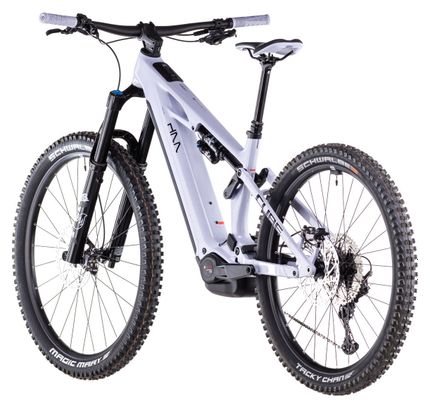 VTT Électrique Tout-Suspendu Cube Stereo Hybrid One77 HPC SLX 800 Shimano Deore XT 12V 800 Wh 29''/27.5'' Violet Rose Cyclamen 2025 – Image 5