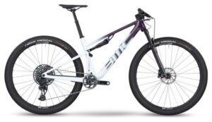 VTT Tout-Suspendu BMC Fourstroke One Sram GX Eagle AXS 12V 29'' Violet Deep Blanc