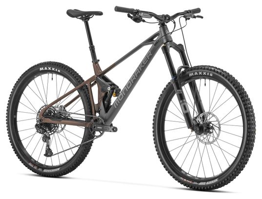 VTT Tout-Suspendu Mondraker Foxy R Sram NX/SX Eagle 12V 29'' Gris Marron 2024 – Image 2