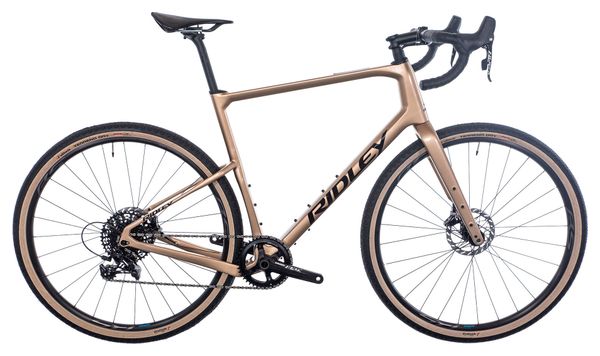 Vélo de Gravel Ridley Kanzo Adventure Sram Apex 11V 700 mm Beige Desert Dune