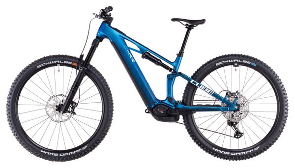VTT Électrique Tout-Suspendu Cube Stereo Hybrid One44 HPC SLX 800 Shimano Deore XT 12V 800 Wh 29'' Bleu Nebula 2025 – Image 4