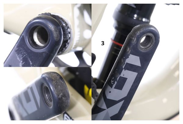 VTT Tout-Suspendu GT Force Carbon Elite Sram NX Eagle 12V 29'' Beige Tan 2022 - Produit Reconditionné – Image 5