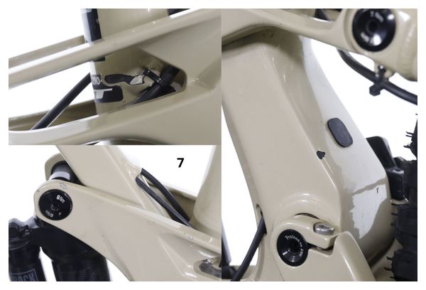 VTT Tout-Suspendu GT Force Carbon Elite Sram NX Eagle 12V 29'' Beige Tan 2022 - Produit Reconditionné – Image 9