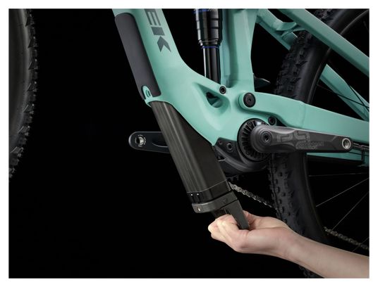 VTT Électrique Tout-Suspendu Trek Fuel EXe 5 Shimano Deore 12V 360 Wh 29'' Vert Sauge Mat 2024 – Image 9