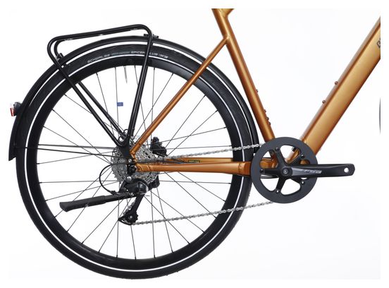 Vélo de Ville Electrique Bergamont E-Sweep Sport Shimano Claris 8V Mahle 250Wh Orange 2023 - Vélo d'Exposition – Image 6