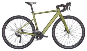 Vélo de Gravel Électrique Scott Speedster Gravel eRide 50 Shimano GRX 10V 250Wh 700 mm Vert