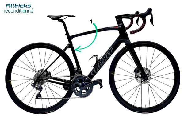 Vélo Route Wilier Cento 10 NDR Shimano Ultegra 11V 700mm Noir 2019 - Produit Reconditionné – Image 5
