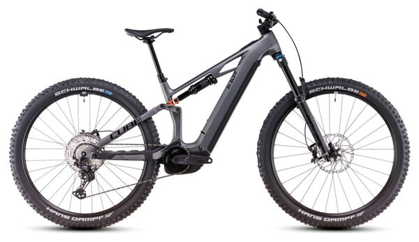 VTT Électrique Tout-Suspendu Cube Stereo Hybrid One44 HPC SLX 800 Shimano Deore XT 12V 800 Wh 29'' Gris Slab 2025