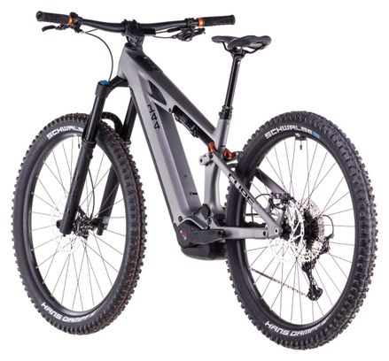 VTT Électrique Tout-Suspendu Cube Stereo Hybrid One44 HPC SLX 800 Shimano Deore XT 12V 800 Wh 29'' Gris Slab 2025 – Image 5