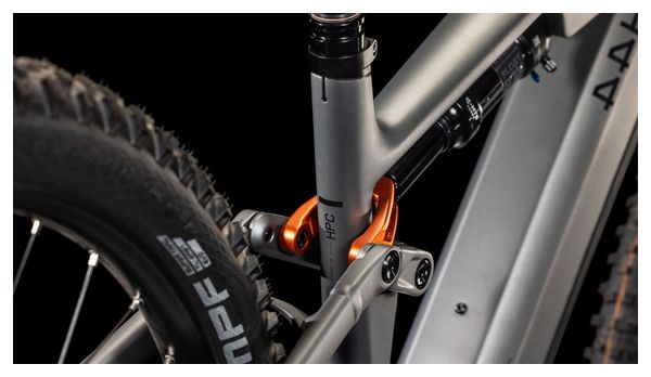 VTT Électrique Tout-Suspendu Cube Stereo Hybrid One44 HPC SLX 800 Shimano Deore XT 12V 800 Wh 29'' Gris Slab 2025 – Image 10