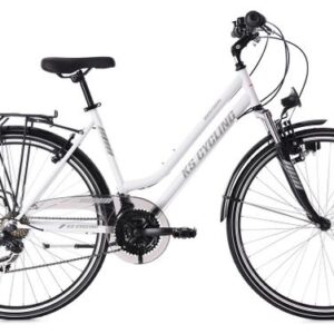 VTC Femme KS Cycling Montreal 28'' Shimano Tourney 7V Blanc
