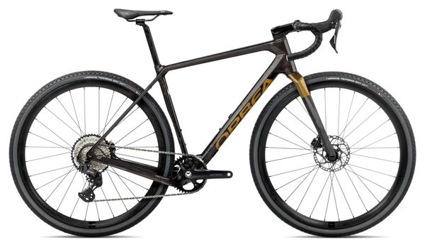 Vélo de Gravel Orbea Terra M30TEAM 1X Shimano GRX 12V 700 mm Gris Cosmic Carbon View 2025