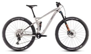 VTT Tout-Suspendu Cube Stereo One22 Race Shimano Deore/Deore XT 12V 29'' Argent Raw Metal 2025