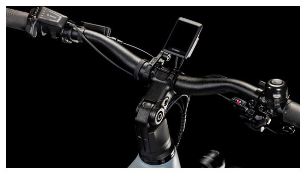 VTC Électrique Cube Kathmandu Hybrid EX 800 Trapeze Shimano Cues 11V 800 Wh 700 mm Gris Haze 2025 – Image 8