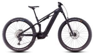 VTT Électrique Tout-Suspendu Cube Stereo Hybrid One44 HPC Race 800 Shimano Deore XT 12V 800 Wh 27.5'' Noir Blackline 2025