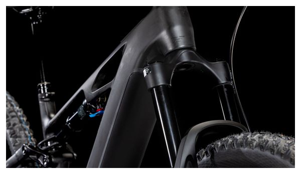 VTT Électrique Tout-Suspendu Cube Stereo Hybrid One44 HPC Race 800 Shimano Deore XT 12V 800 Wh 27.5'' Noir Blackline 2025 – Image 8