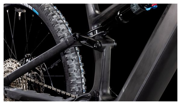 VTT Électrique Tout-Suspendu Cube Stereo Hybrid One44 HPC Race 800 Shimano Deore XT 12V 800 Wh 27.5'' Noir Blackline 2025 – Image 9