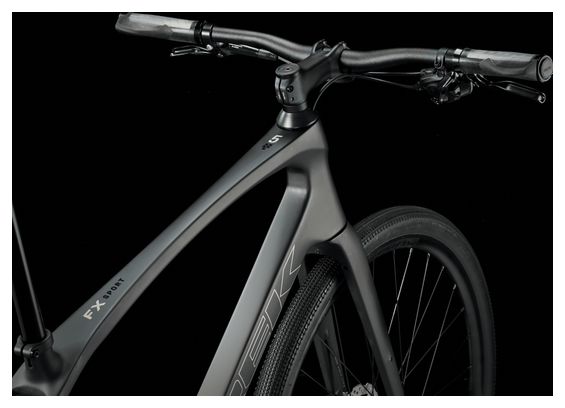 Vélo Fitness Trek FX Sport 5 Sram Apex 11V 700 mm Noir 2025 – Image 3