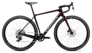Vélo de Gravel Orbea Terra M31eTEAM 1X Sram Rival XPLR eTap AXS 12V 700 mm Rouge Wine Carbon View 2025