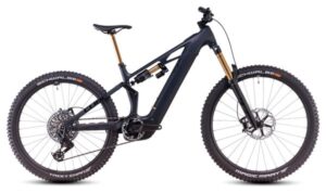 VTT Électrique Tout-Suspendu Cube  Stereo Hybrid One77 HPC AT 800 Sram X0 Eagle AXS 12V 800 Wh 29''/27.5'' Gris Carbon Noir 2025
