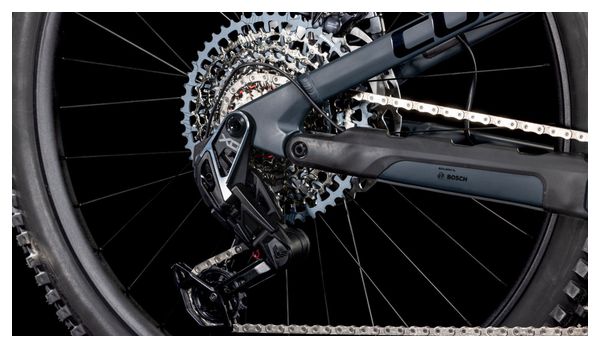 VTT Électrique Tout-Suspendu Cube Stereo Hybrid One77 HPC AT 800 Sram X0 Eagle AXS 12V 800 Wh 29''/27.5'' Gris Carbon Noir 2025 – Image 9