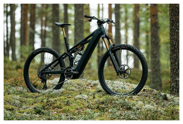 VTT Électrique Tout-Suspendu Cube Stereo Hybrid One77 HPC AT 800 Sram X0 Eagle AXS 12V 800 Wh 29''/27.5'' Gris Carbon Noir 2025 – Image 10
