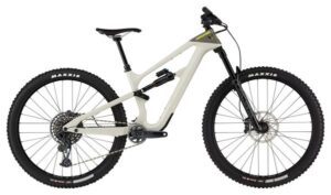 VTT Tout Suspendu Cannondale Habit Carbon LT 1 Sram GX Eagle 12V 29'' Blanc