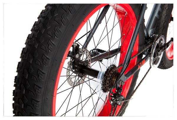 Fat Bike Moma Bikes Fat 26'' Shimano 21V Argent – Image 5