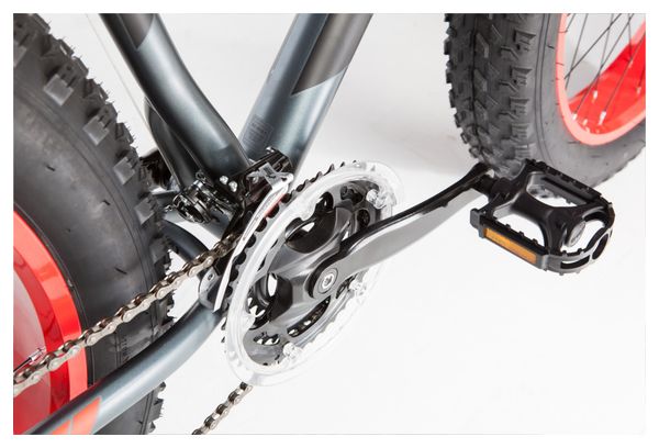 Fat Bike Moma Bikes Fat 26'' Shimano 21V Argent – Image 6