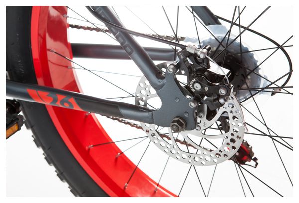 Fat Bike Moma Bikes Fat 26'' Shimano 21V Argent – Image 7