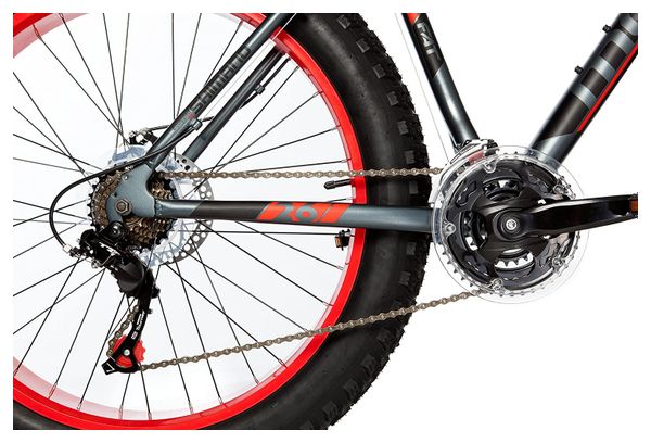 Fat Bike Moma Bikes Fat 26'' Shimano 21V Argent – Image 9