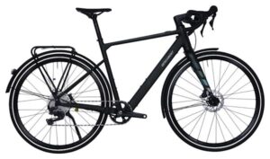 Vélo Ville Electrique Bergamont E-Sweep Adventure Shimano GRX 11V Mahle 250Wh Gris 2024 - Vélo d'Exposition