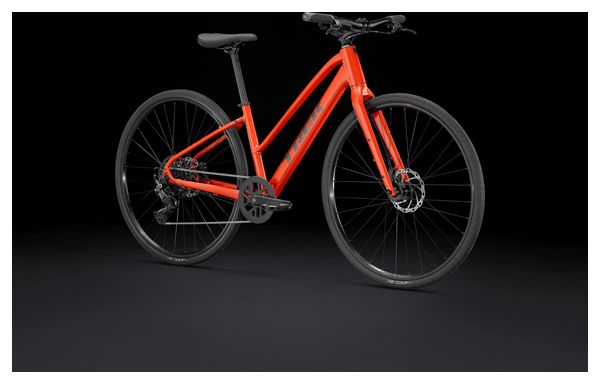 Vélo Fitness Trek FX 2 Mid-step Shimano Cues 9V 700 mm Rouge Gén. 4 – Image 2