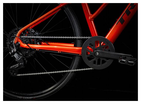 Vélo Fitness Trek FX 2 Mid-step Shimano Cues 9V 700 mm Rouge Gén. 4 – Image 6