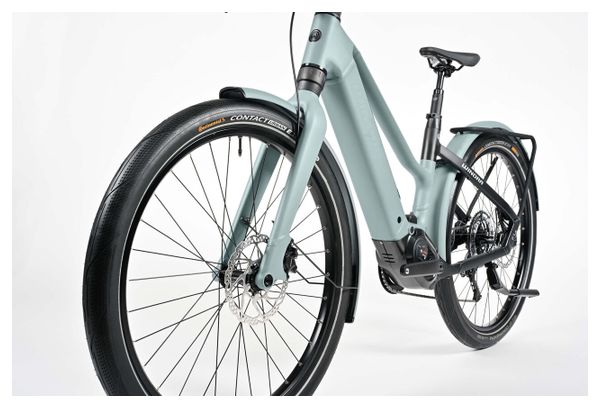 Vélo de Ville Électrique Winora IRide Pure X10 Mid Shimano Cues 10V 400Wh 27 5'' Vert 2024 – Image 3
