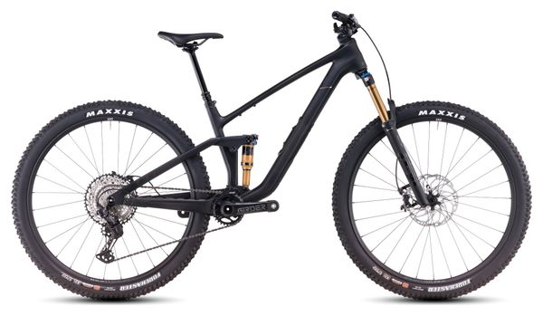 VTT Tout-Suspendu Cube Stereo One44 C:62 Race Shimano Deore XT 12V 29'' Noir Blackline 2025