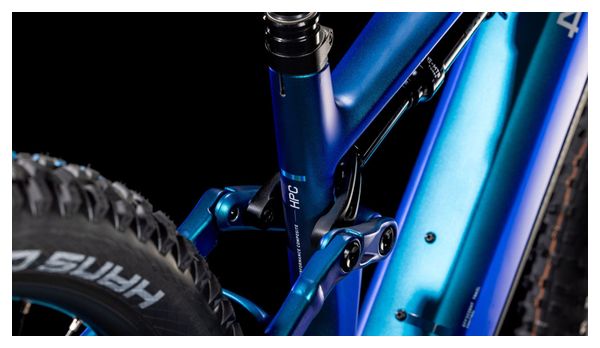 VTT Électrique Tout-Suspendu Cube Stereo Hybrid One44 HPC SLX 800 Shimano Deore XT 12V 800 Wh 27.5'' Bleu Nebula 2025 – Image 10