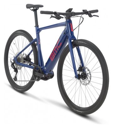 Vélo Fitness Électrique BMC Alpenchallenge AMP AL One Shimano Deore 11V 625 Wh 700 mm Bleu Ultramarine – Image 2