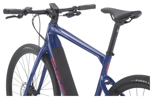 Vélo Fitness Électrique BMC Alpenchallenge AMP AL One Shimano Deore 11V 625 Wh 700 mm Bleu Ultramarine – Image 9