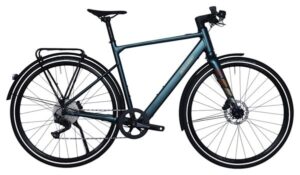 Vélo Ville Electrique Bergamont E-Sweep Tour Shimano Deore 10V Mahle 250Wh Vert 2023 - Vélo d'Exposition
