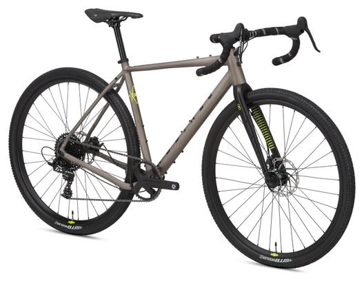 Gravel Bike NS Bikes Rag+ 3 Sram Apex 11V 700 mm Marron Raw 2022 – Image 2