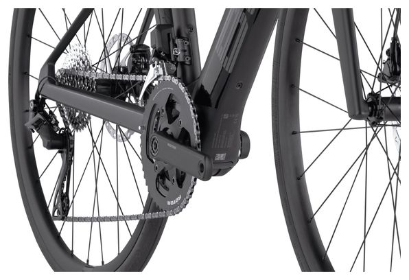 Vélo de Route Électrique BMC Roadmachine 01 AMP Three Shimano 105 Di2 12V 360 Wh 700 mm Gris Carbon Noir 2024 – Image 3