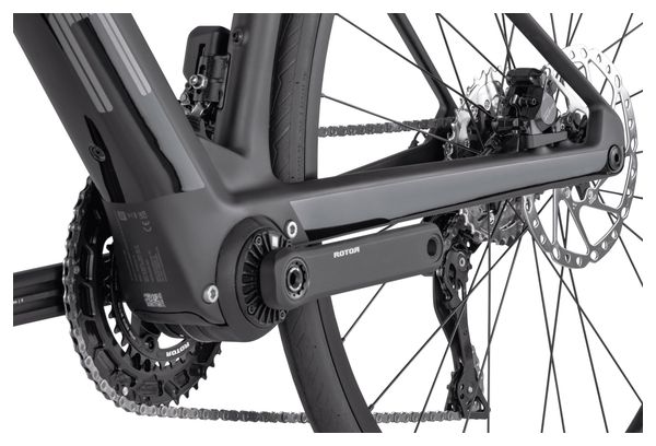 Vélo de Route Électrique BMC Roadmachine 01 AMP Three Shimano 105 Di2 12V 360 Wh 700 mm Gris Carbon Noir 2024 – Image 10