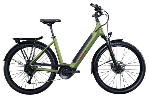 VTC Électrique Lapierre E-Explorer 4.5 Low Shimano Cues 9V 500Wh 27.5'' Vert 2025