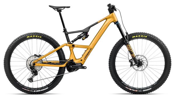 VTT Électrique Tout-Suspendu Orbea Rise LT H10 Shimano Deore XT/SLX 12V 630 Wh 29'' Jaune Bumblebee Noir 2025